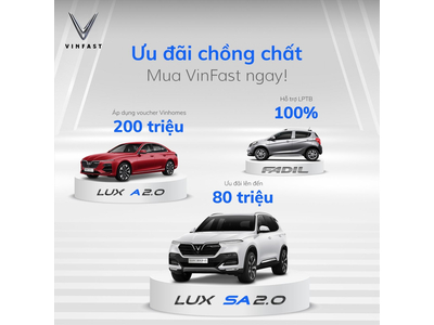 CÁC ƯU ĐÃI KHI MUA XE VINFAST TẠI VINFAST BẮC NINH